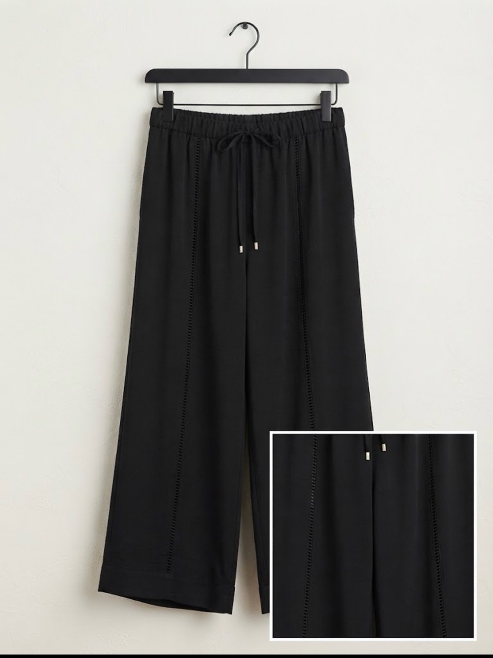 Marc New York Wide-Leg Pants in Black